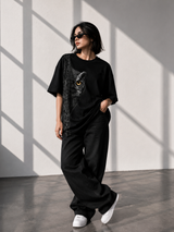 Shadow Owl Oversized T-Shirt