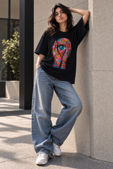 Eye On You Oversized Tee