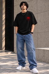 SPIDER DRIP OVERSIZED T-SHIRT