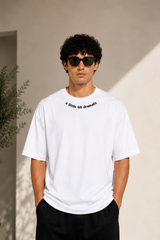 Little Bit Crazy Oversized T-Shirt for Men
