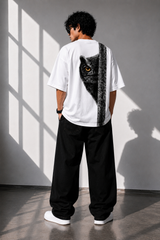 Shadow Owl Oversized T-Shirt for Men