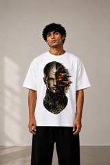 Cyber Genesis Oversized T-Shirt for Men