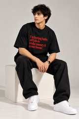 “Make Money & Come Home” Oversized T-Shirt