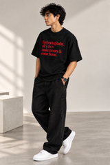 “Make Money & Come Home” Oversized T-Shirt