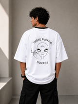 Alien Perspective Oversized T-Shirt for Men
