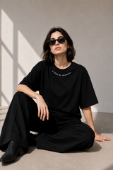 Little Bit Crazy Oversized T-Shirt