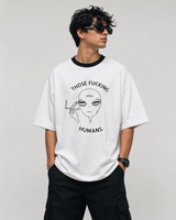 Alien Perspective Oversized T-Shirt for Men