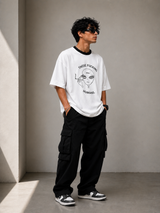 Alien Perspective Oversized T-Shirt for Men