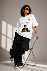 Kon Char Log??” Oversized Graphic T-Shirt