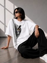 Shadow Owl Oversized T-Shirt
