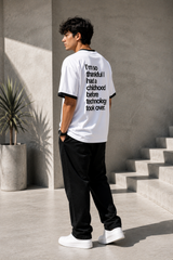 Before Technology Oversized T-Shirt for Men
