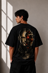 Cyber Genesis Oversized T-Shirt for Men