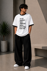 Before Technology Oversized T-Shirt for Men