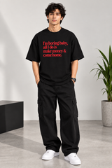 “Make Money & Come Home” Oversized T-Shirt