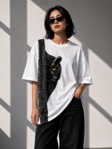 Shadow Owl Oversized T-Shirt